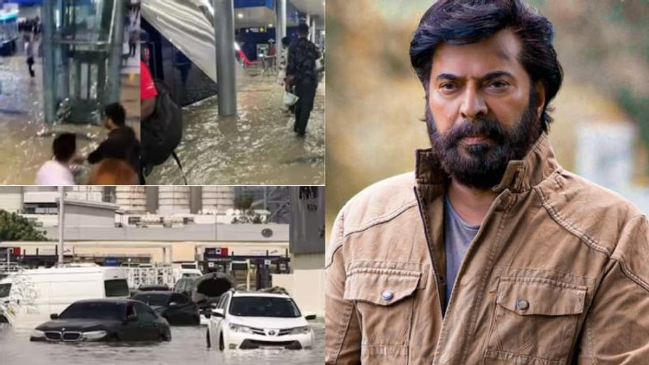 വേദന, പരമാവധി സുരക്ഷിതരായിരിക്കൂ; മഴക്കെടുതിയിൽ വലയുന്ന ​ഗൾഫ് നാടുകളെ ഓർത്ത് മമ്മൂട്ടി 