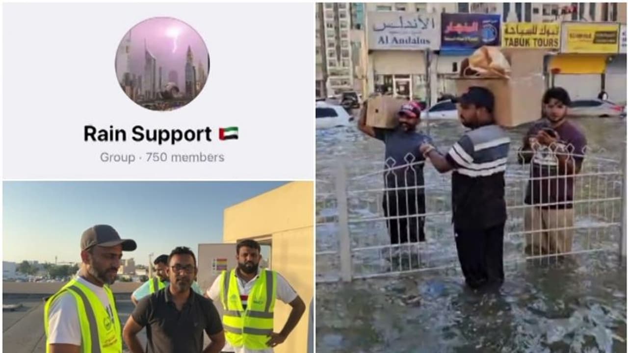 വീണ്ടുമൊരു മലയാളി മാതൃക; യുഎഇയിലെ മഴയിൽ ഒറ്റപ്പെട്ടവർക്ക് താമസവും ഭക്ഷണവും ഒരുക്കി ഒരു വാട്സാപ്പ് ഗ്രൂപ്പ് വീണ്ടുമൊരു മലയാളി മാതൃക; യുഎഇയിലെ മഴയിൽ ഒറ്റപ്പെട്ടവർക്ക് താമസവും ഭക്ഷണവും ഒരുക്കി ഒരു വാട്സാപ്പ് ഗ്രൂപ്പ്