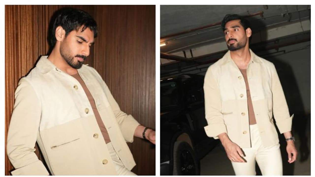 Sanki: Ahan Shetty prepares for upcoming action film; shares fitness journey on Instagram [PHOTOS]