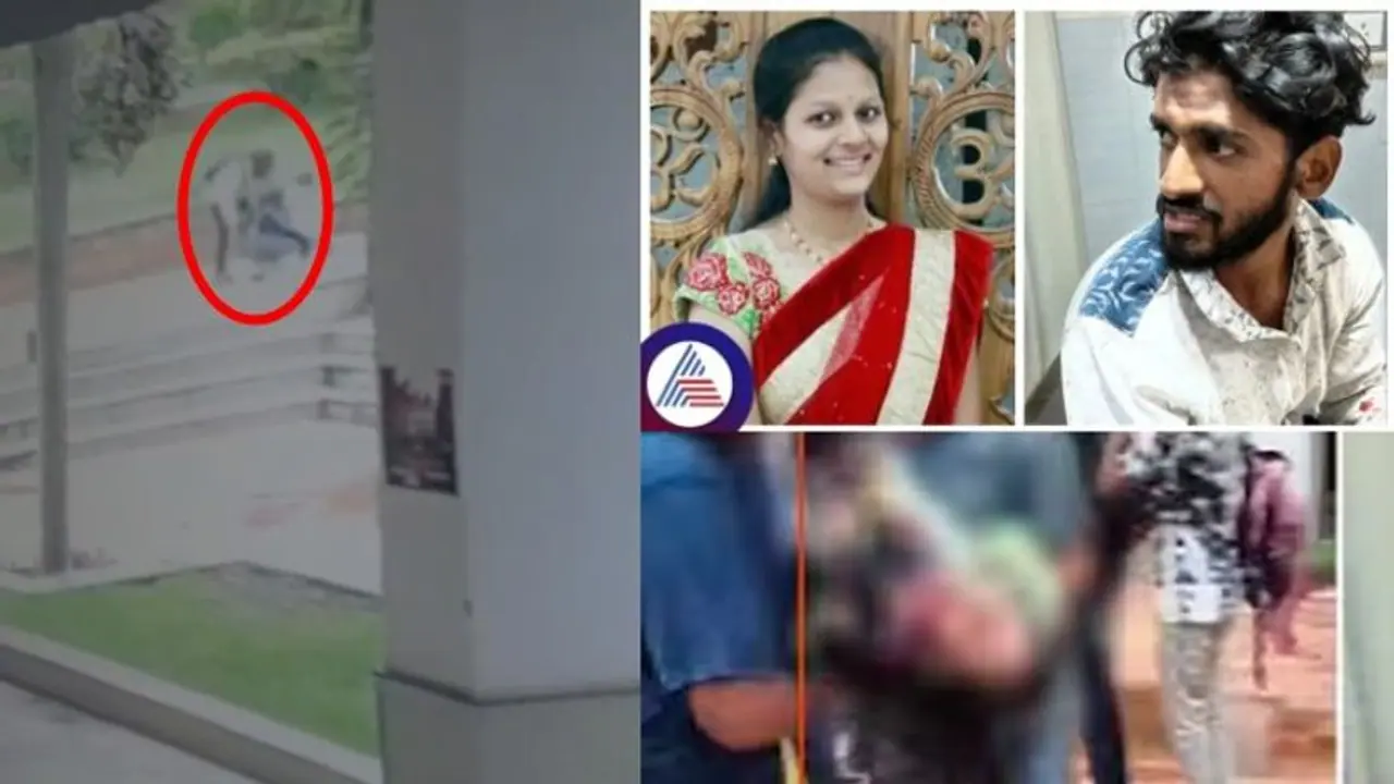 Hubli horror: Chilling CCTV footage of corporator's daughter stabbed 9 times in BVB campus surfaces (WATCH) Hubli horror: Chilling CCTV footage of corporator's daughter stabbed 9 times in BVB campus surfaces (WATCH)