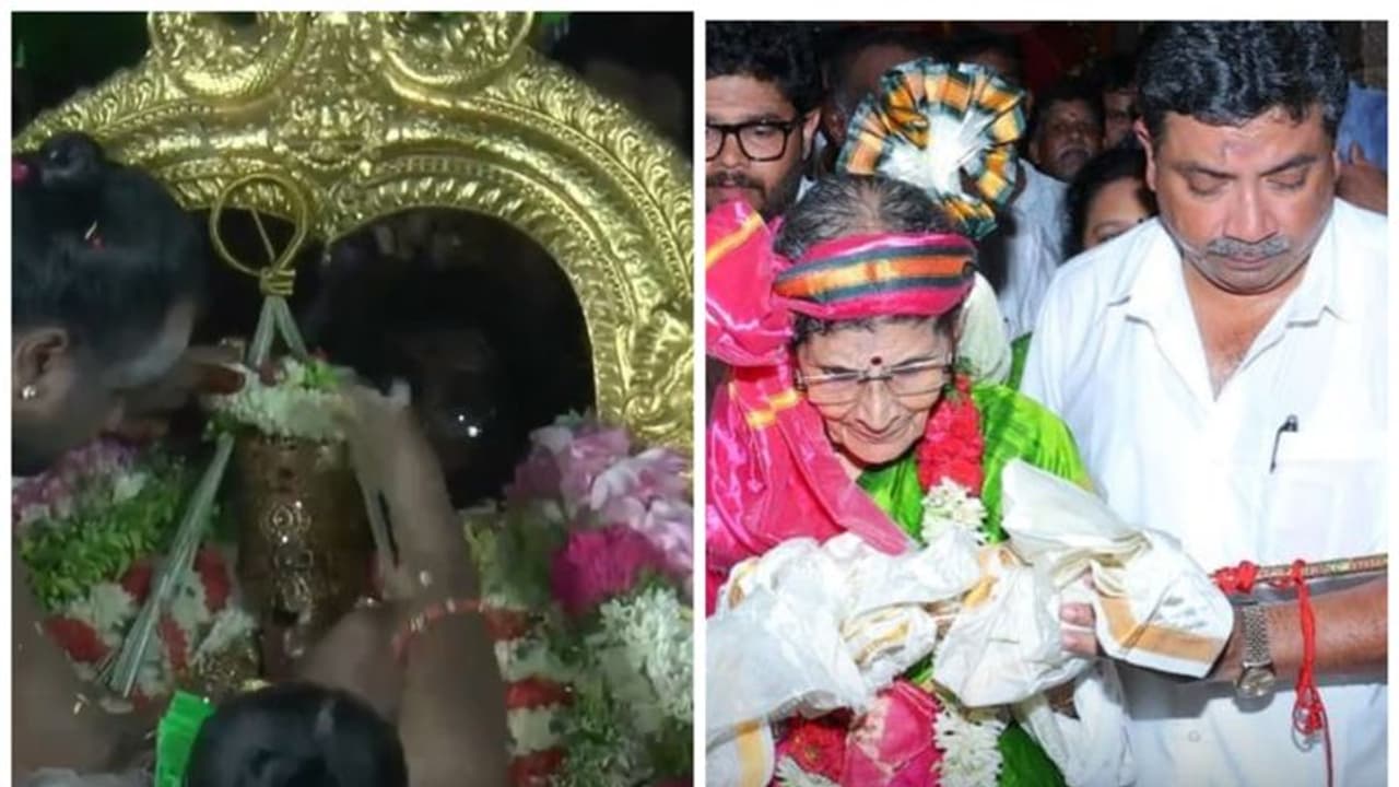 கோலாகலமாக நடைபெற்ற மீனாட்சி அம்மன் பட்டாபிஷேக விழா; முதல் முறையாக செங்கோலை பெற்ற பெண் அறங்காவலர்