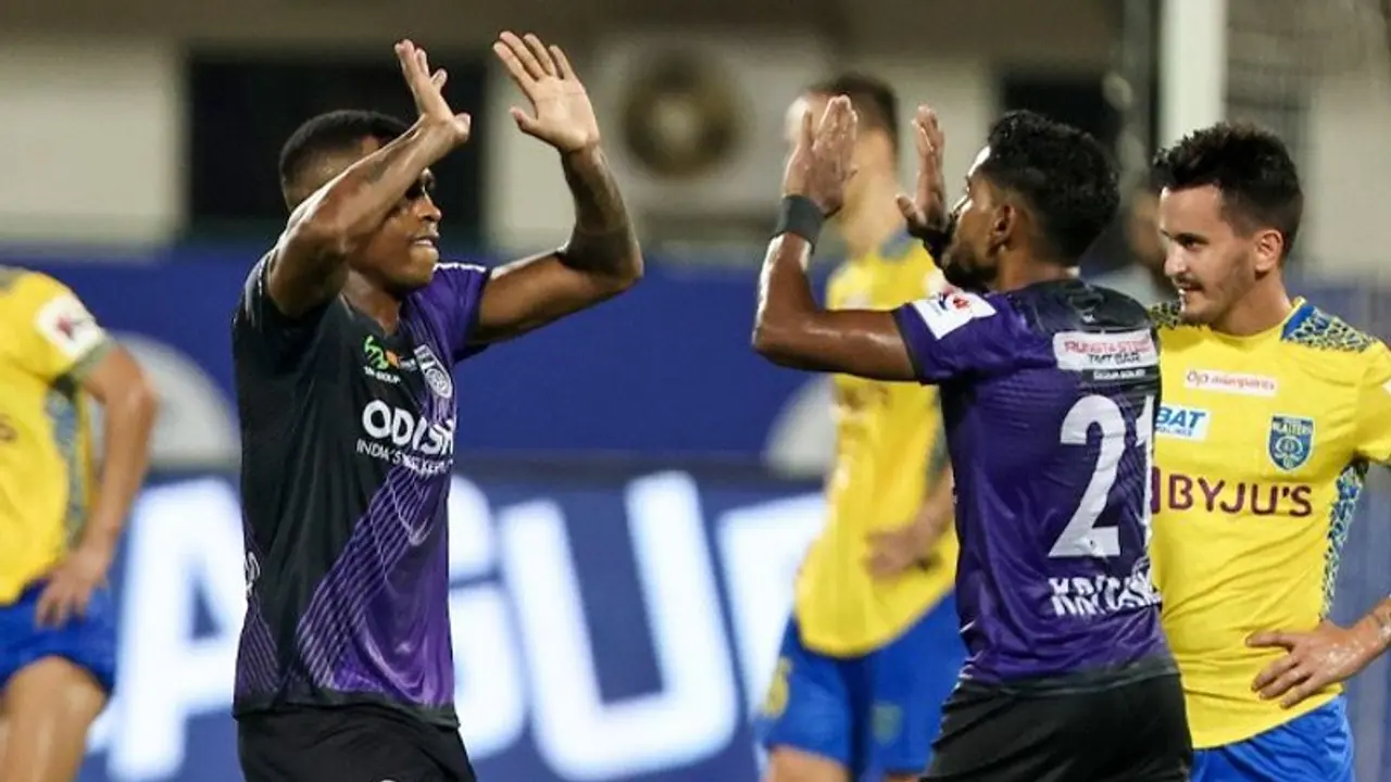 ISL 2023 24: Lobera lauds Odisha FC players' character in win over Kerala Blasters FC in knockout 1 (WATCH) ISL 2023 24: Lobera lauds Odisha FC players' character in win over Kerala Blasters FC in knockout 1 (WATCH)