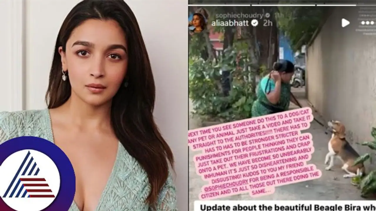 ನಾಯಿಯನ್ನು ಥಳಿಸಿದ ಮಹಿಳೆ: ವಿಡಿಯೋ ಶೇರ್ ಮಾಡಿದ ನಟಿ ಆಲಿಯಾ ಭಟ್ ಹೇಳಿದ್ದೇನು? ನಾಯಿಯನ್ನು ಥಳಿಸಿದ ಮಹಿಳೆ: ವಿಡಿಯೋ ಶೇರ್ ಮಾಡಿದ ನಟಿ ಆಲಿಯಾ ಭಟ್ ಹೇಳಿದ್ದೇನು?