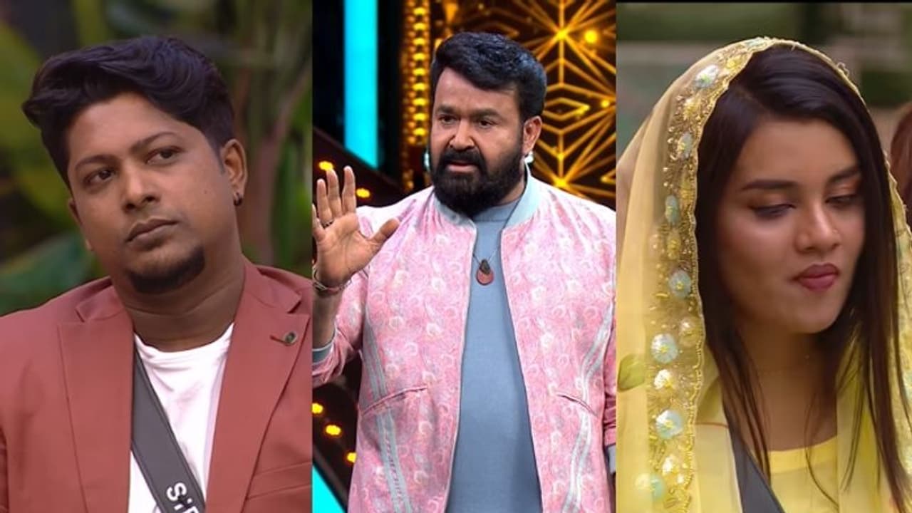 വീട്ടിലും ഇങ്ങനെ ആണോ? സിബിനോട് കലിപ്പിച്ച് മോഹൻലാൽ, ചിരിക്കാതെ ചിരിച്ച് ജാസ്മിൻ, ശിക്ഷ എന്താകും ? 