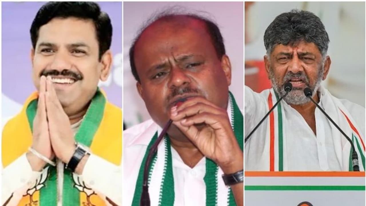 കര്ണാടകയില് ബിജെപി, കോൺഗ്രസ്, ജെഡിഎസ് നേതാക്കള്ക്കെതിരെ തെരഞ്ഞെടുപ്പ് ചട്ടലംഘനത്തിന് കേസ് കര്ണാടകയില് ബിജെപി, കോൺഗ്രസ്, ജെഡിഎസ് നേതാക്കള്ക്കെതിരെ തെരഞ്ഞെടുപ്പ് ചട്ടലംഘനത്തിന് കേസ്