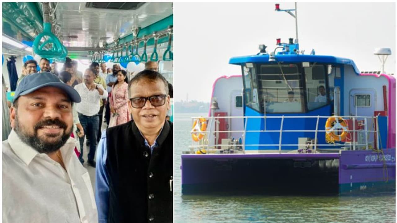 'ഫോര്‍ട്ട് കൊച്ചിക്കാര്‍ക്കിനി ആവേശം'; വാട്ടര്‍ മെട്രോ സര്‍വ്വീസ് ആരംഭിച്ചു