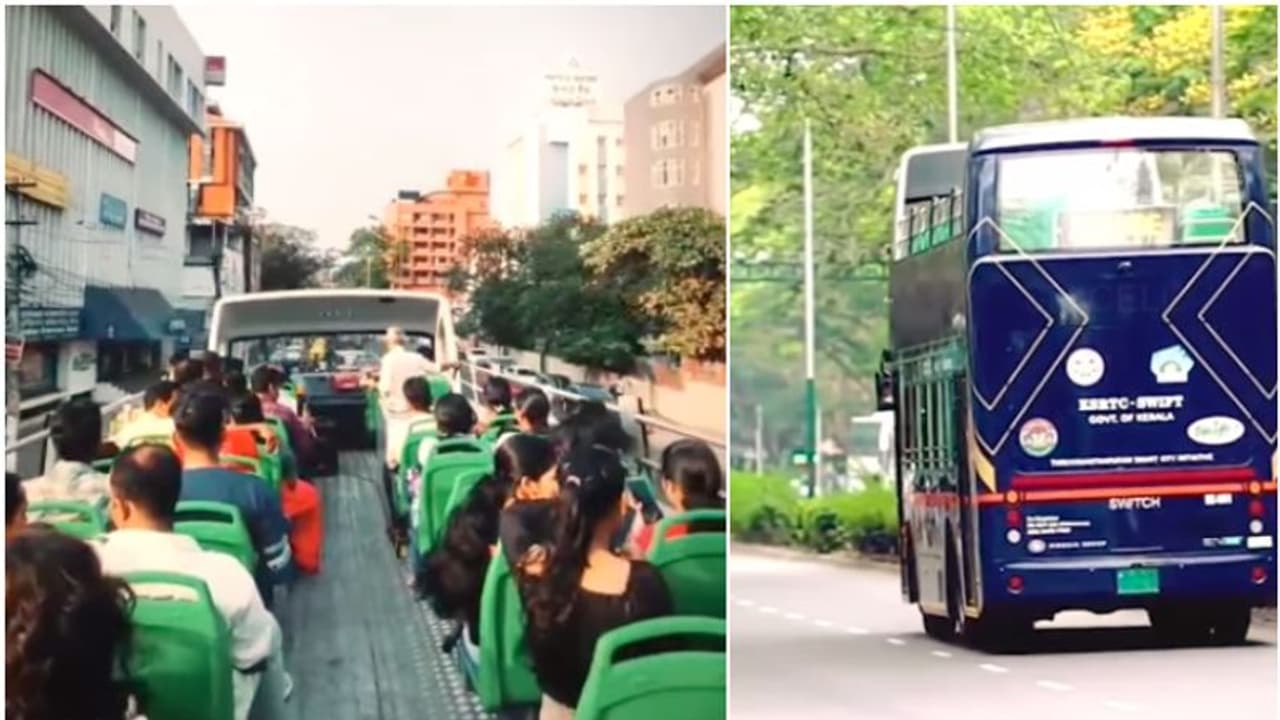 'ആ പ്രദേശത്തെ വീഡിയോ ചിത്രീകരണം നിയമവിരുദ്ധം'; ഡബിള്‍ ഡക്കര്‍ യാത്രക്കാരോട് കെഎസ്ആര്‍ടിസി