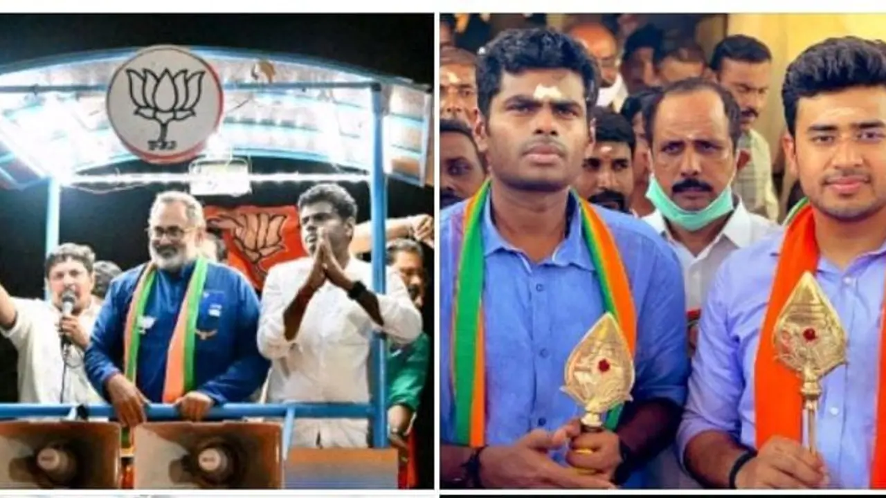 Annamalai : நேற்று கேரளா... இன்று கர்நாடகம்.. அதிரடியாக பிரச்சார களத்தில் இறங்கிய அண்ணாமலை பாஜகவினர் உற்சாகம்