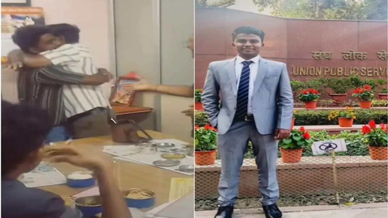 IIT Roorkee alumnus Kshitij Gurbhele surprises his father with a UPSC result; video goes viral [watch]