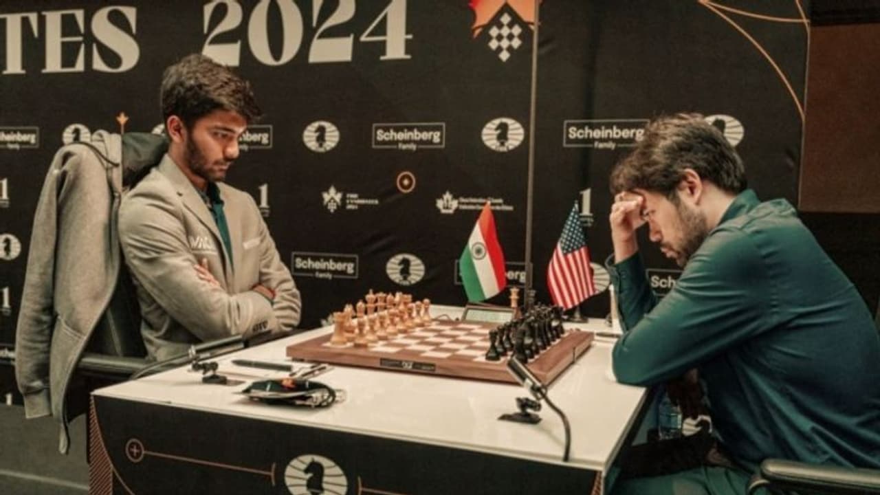 இளம் வயதில் வரலாற்று சாதனை படைத்து ஃபிடே கேண்டிடேட்ஸ் செஸ் சாம்பியனான குகேஷிற்கு முதல்வர் ஸ்டாலின் வாழ்த்து! இளம் வயதில் வரலாற்று சாதனை படைத்து ஃபிடே கேண்டிடேட்ஸ் செஸ் சாம்பியனான குகேஷிற்கு முதல்வர் ஸ்டாலின் வாழ்த்து!