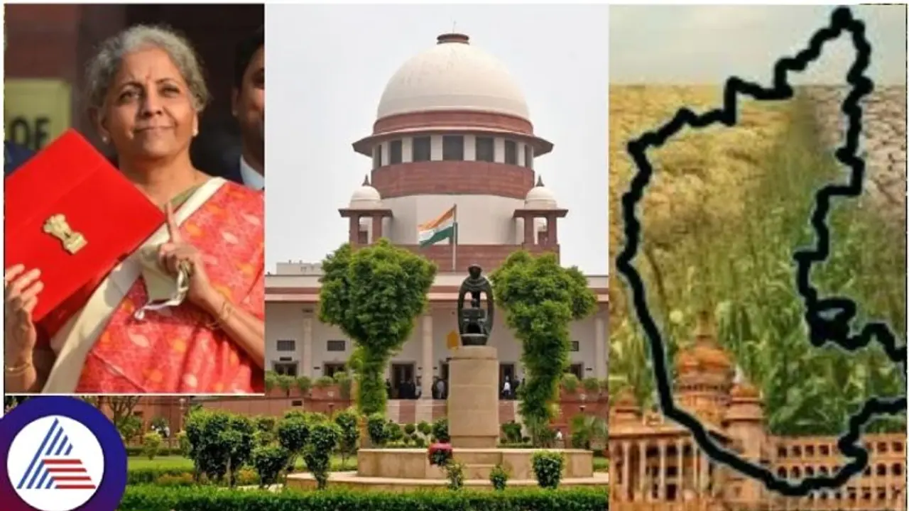 ಕರ್ನಾಟಕ ಬರ ಪರಿಹಾರಕ್ಕೆ ಒಂದೇ ಮೆಟ್ಟಿಲು ಬಾಕಿ; ಸುಪ್ರೀಂ ಮುಂದೆ 7 ದಿನ ಗಡುವು ಪಡೆದ ಕೇಂದ್ರ ಸರ್ಕಾರ ಕರ್ನಾಟಕ ಬರ ಪರಿಹಾರಕ್ಕೆ ಒಂದೇ ಮೆಟ್ಟಿಲು ಬಾಕಿ; ಸುಪ್ರೀಂ ಮುಂದೆ 7 ದಿನ ಗಡುವು ಪಡೆದ ಕೇಂದ್ರ ಸರ್ಕಾರ