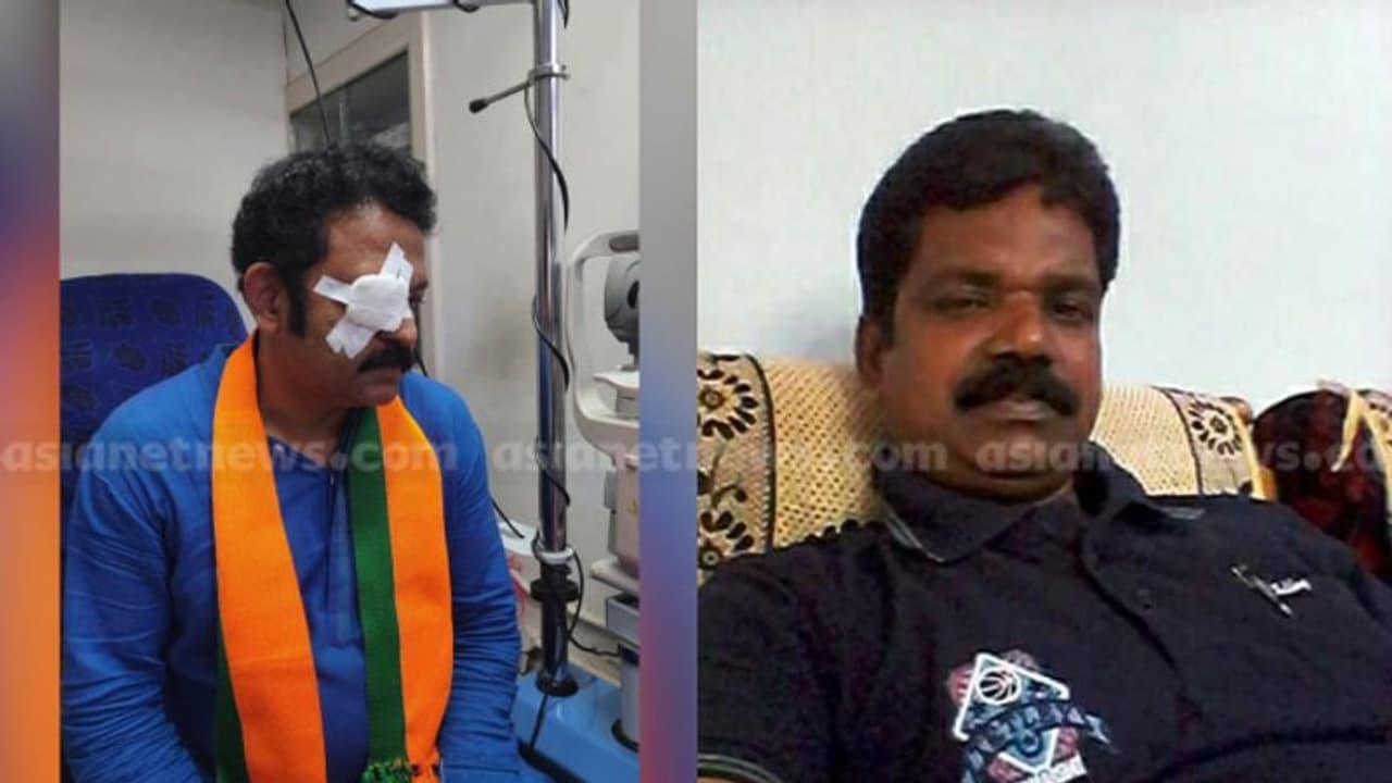 എന്ഡിഎ സ്ഥാനാര്ത്ഥി കൃഷ്ണകുമാറിന് പരിക്കേറ്റ സംഭവം; വിശദീകരണവുമായി അറസ്റ്റിലായ ബിജെപി പ്രവര്ത്തകൻ എന്ഡിഎ സ്ഥാനാര്ത്ഥി കൃഷ്ണകുമാറിന് പരിക്കേറ്റ സംഭവം; വിശദീകരണവുമായി അറസ്റ്റിലായ ബിജെപി പ്രവര്ത്തകൻ