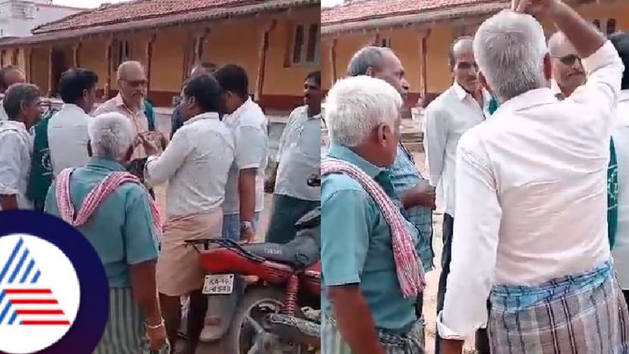 ಬಿಜೆಪಿ ವಿರುದ್ಧ ಪ್ರಚಾರಕ್ಕೆ ಬಂದಿದ್ದ ರೈತ ಸಂಘದ ಕಾರ್ಯಕರ್ತರಿಗೆ ಗ್ರಾಮಸ್ಥರು ಹಿಗ್ಗಾಮುಗ್ಗಾ ತರಾಟೆ! ಬಿಜೆಪಿ ವಿರುದ್ಧ ಪ್ರಚಾರಕ್ಕೆ ಬಂದಿದ್ದ ರೈತ ಸಂಘದ ಕಾರ್ಯಕರ್ತರಿಗೆ ಗ್ರಾಮಸ್ಥರು ಹಿಗ್ಗಾಮುಗ್ಗಾ ತರಾಟೆ!