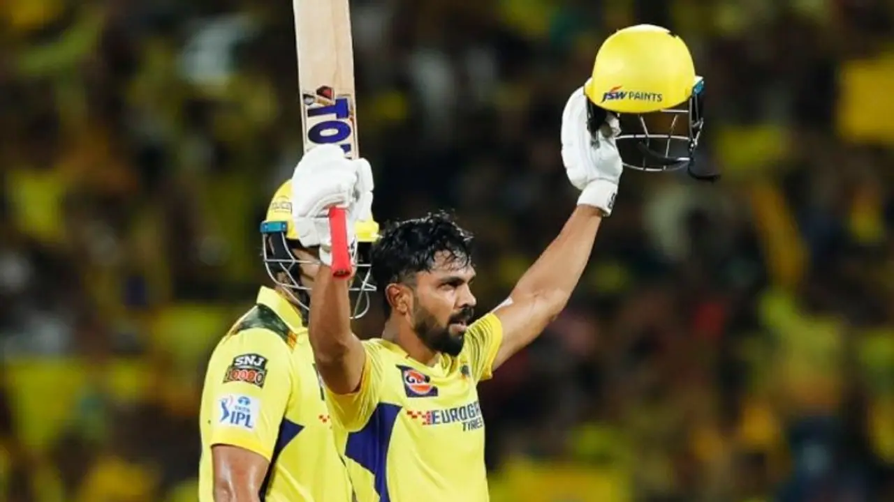 സെഞ്ചുറിയുമായി റുതുരാജ്; വെടിക്കെട്ടുമായി ദുബെ, ചെന്നൈക്കെതിരെ ലഖ്നൗവിന് 211 റണ്‍സ് വിജയലക്ഷ്യം