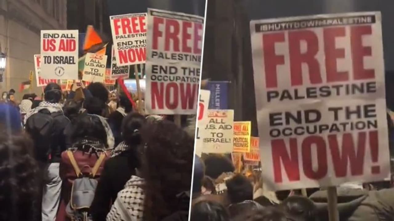Chaos across US universities as pro Palestine campus protests intensify amid Gaza war; WATCH viral videos
