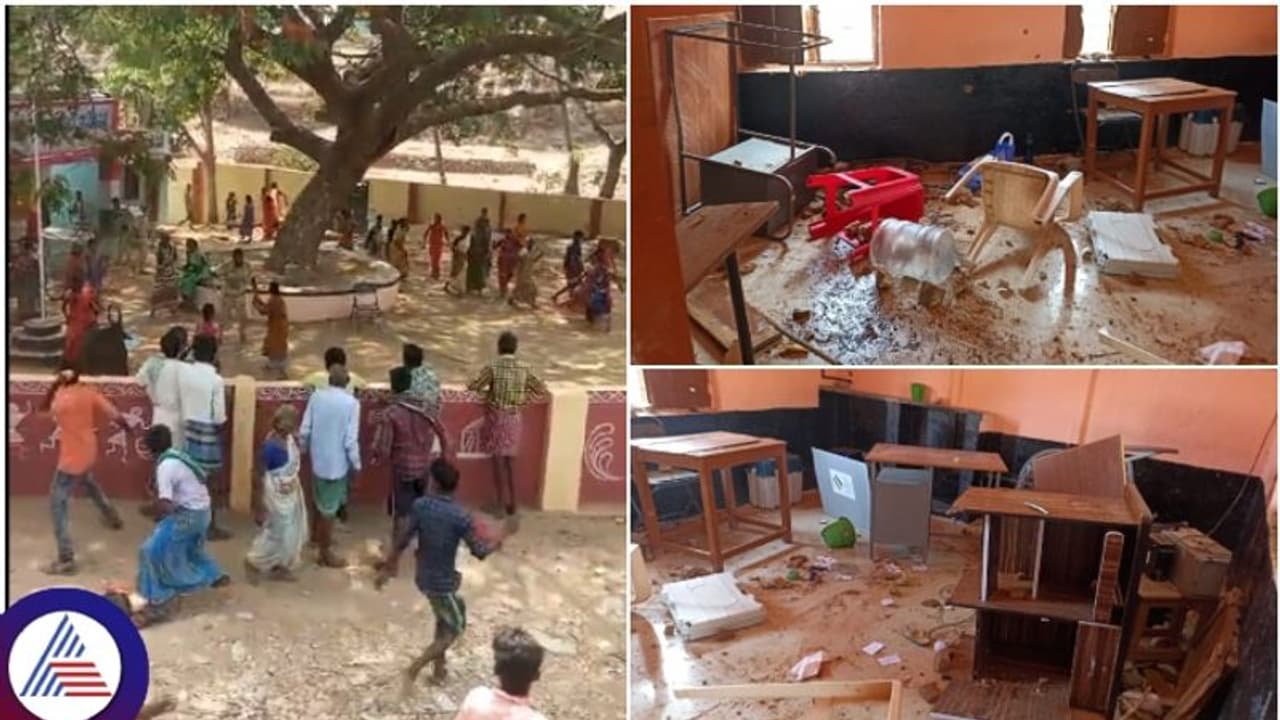 ಕರ್ನಾಟಕ Elections 2024: ಚಾಮರಾಜನಗರದಲ್ಲಿ ಮತದಾನ ಬಹಿಷ್ಕಾರ; ಇವಿಎಂ ಮಷಿನ್ ಪೀಸ್ ಪೀಸ್, ಪೊಲೀಸ್ ಮೇಲೂ ಕಲ್ಲು ಕರ್ನಾಟಕ Elections 2024: ಚಾಮರಾಜನಗರದಲ್ಲಿ ಮತದಾನ ಬಹಿಷ್ಕಾರ; ಇವಿಎಂ ಮಷಿನ್ ಪೀಸ್ ಪೀಸ್, ಪೊಲೀಸ್ ಮೇಲೂ ಕಲ್ಲು