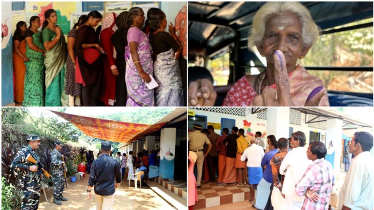 മാവോയിസ്റ്റ് ആഹ്വാനം ഏശിയില്ല; കമ്പമലയില് കനത്ത പോളിങ് മാവോയിസ്റ്റ് ആഹ്വാനം ഏശിയില്ല; കമ്പമലയില് കനത്ത പോളിങ്