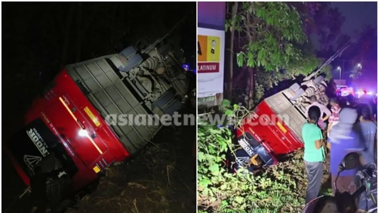 Kerala: One dead, several injured in tourist bus accident in Kozhikode Kerala: One dead, several injured in tourist bus accident in Kozhikode