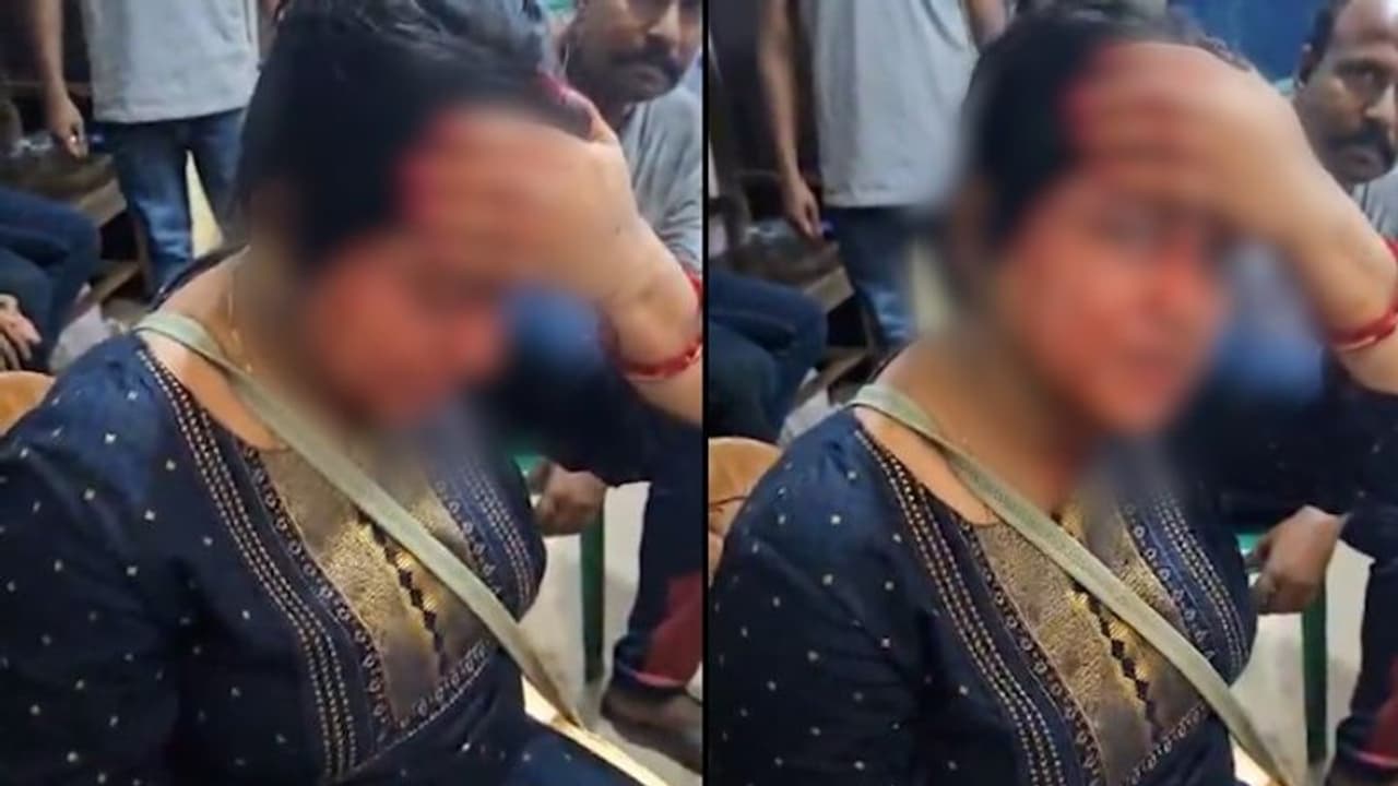 'No woman safe in Bengal': Attack on South Kolkata Kasba Mondal president by 'TMC goons' sparks outrage |WATCH