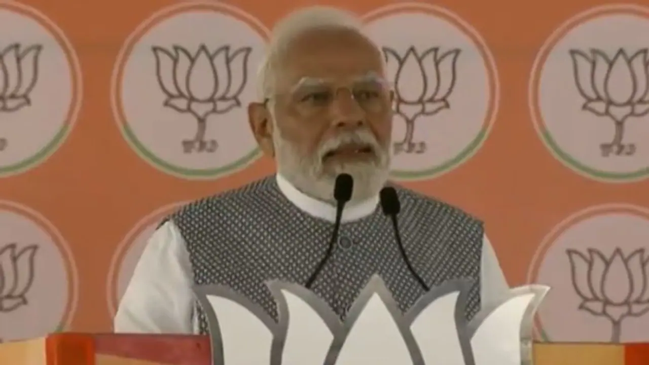 'Congress fails to appreciate country's accomplishments..' PM Modi addresses rally in Karnataka's Belagavi