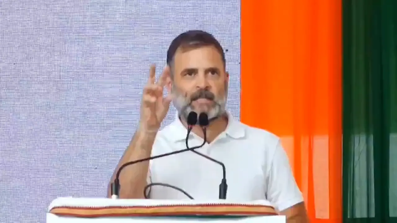 സംവരണം 50 ശതമാനത്തിൽനിന്ന് ഉയർത്തും, പോരാട്ടം ഭരണഘടന സംരക്ഷിക്കാൻ: രാഹുൽ ​ഗാന്ധി