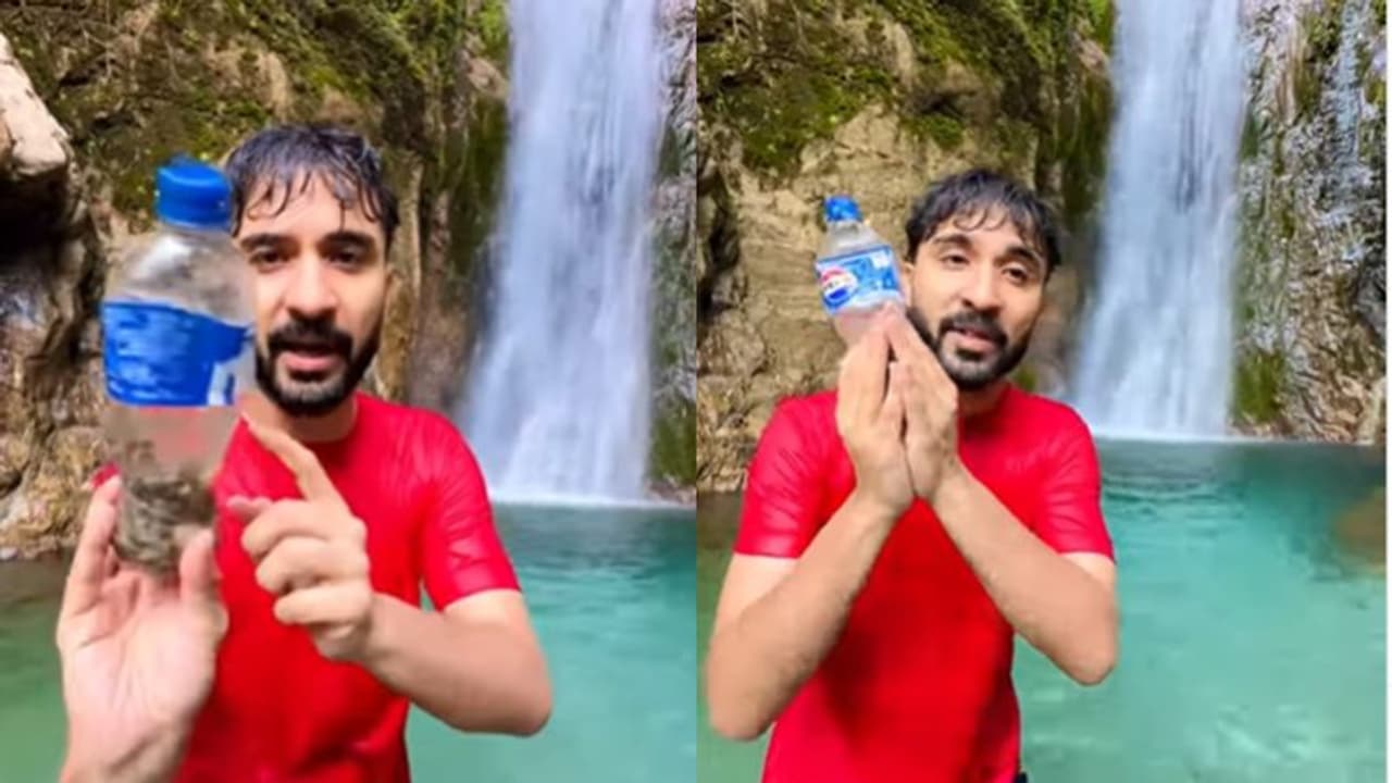 'Apne ghar mai kijiye': Choreographer Raghav Juyal upset on finding plastic litter near waterfall in Dehradun 