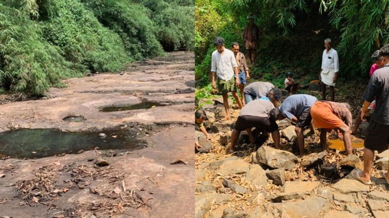 പുഴകളിലെ ജലനിരപ്പ് താഴുന്നു, കോഴിക്കോട് മലയോര മേഖലയില്‍ കുടിവെള്ള ക്ഷാമം, അനധികൃത തടയണകള്‍ പൊളിച്ച് നാട്ടുകാർ