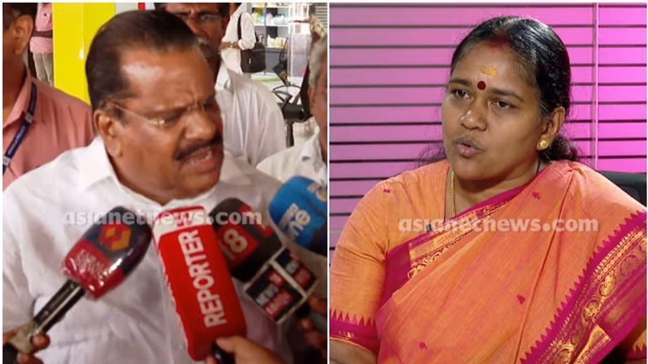 Kerala: 'LDF convenor E P Jayarajan was ready to join BJP but...' Sobha Surendran tells Asianet News