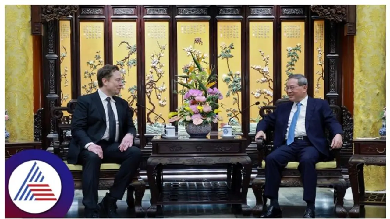 ಭಾರತ ಭೇಟಿ ಮುಂದೂಡಿದ ಬೆನ್ನಲ್ಲೇ ಎಲಾನ್ ಮಸ್ಕ್ ದಿಢೀರ್ ಚೀನಾಕ್ಕೆ ಭೇಟಿ ಭಾರತ ಭೇಟಿ ಮುಂದೂಡಿದ ಬೆನ್ನಲ್ಲೇ ಎಲಾನ್ ಮಸ್ಕ್ ದಿಢೀರ್ ಚೀನಾಕ್ಕೆ ಭೇಟಿ