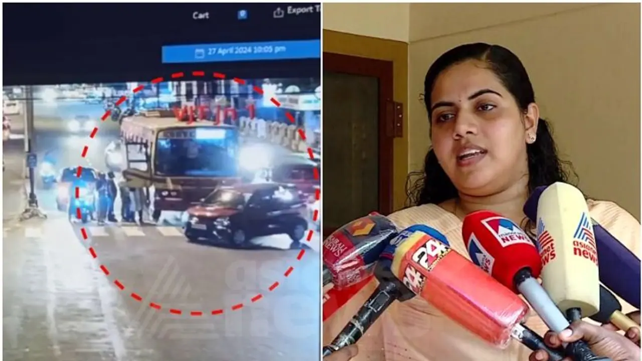CCTV offers clues in Thiruvananthapuram Mayor Arya Rajendran's spat on road with KSRTC driver