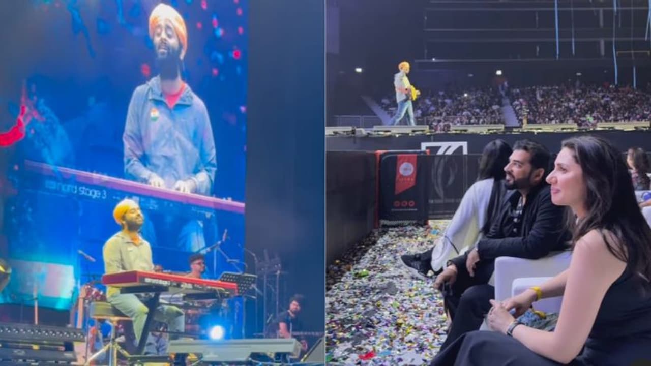 'It's beautiful when you..', Mahira Khan praises Arijit Singh after video from Dubai concert goes VIRAL 'It's beautiful when you..', Mahira Khan praises Arijit Singh after video from Dubai concert goes VIRAL