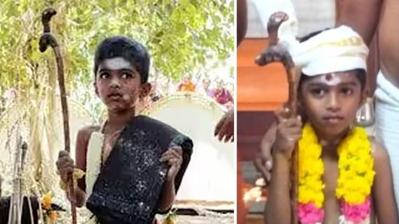 மாட்டுத் தொழுவ பட்டத்துக்காரராகத் தேர்வான சிறுவன்! மாலை போட்டு மரியாதை செய்த ஊர்மக்கள்!