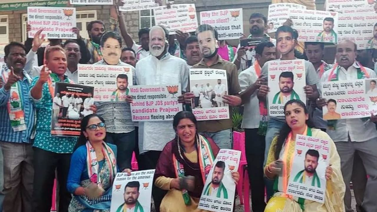 Outrage sparks against NDA for fielding Hassan MP Prajwal Revanna over alleged sexual abuse case Outrage sparks against NDA for fielding Hassan MP Prajwal Revanna over alleged sexual abuse case