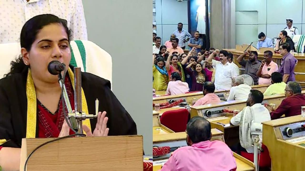 'സൈബർ ആക്രമണം നേരിടുന്നു', കൗണ്‍സിൽ യോഗത്തിൽ വിതുമ്പി മേയര്‍; കെഎസ്ആർടിസി ഡ്രൈവര്‍ക്കെതിരെ പ്രമേയം പാസാക്കി