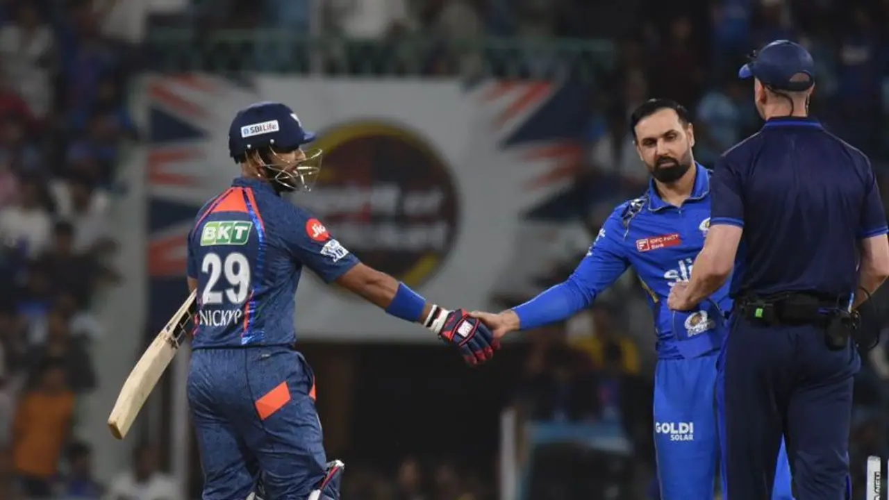 IPL 2024 ಲಖನೌ ಎದುರು ಟಾಸ್ ಗೆದ್ದ ಮುಂಬೈ ಇಂಡಿಯನ್ಸ್ ಬೌಲಿಂಗ್ ಆಯ್ಕೆ IPL 2024 ಲಖನೌ ಎದುರು ಟಾಸ್ ಗೆದ್ದ ಮುಂಬೈ ಇಂಡಿಯನ್ಸ್ ಬೌಲಿಂಗ್ ಆಯ್ಕೆ