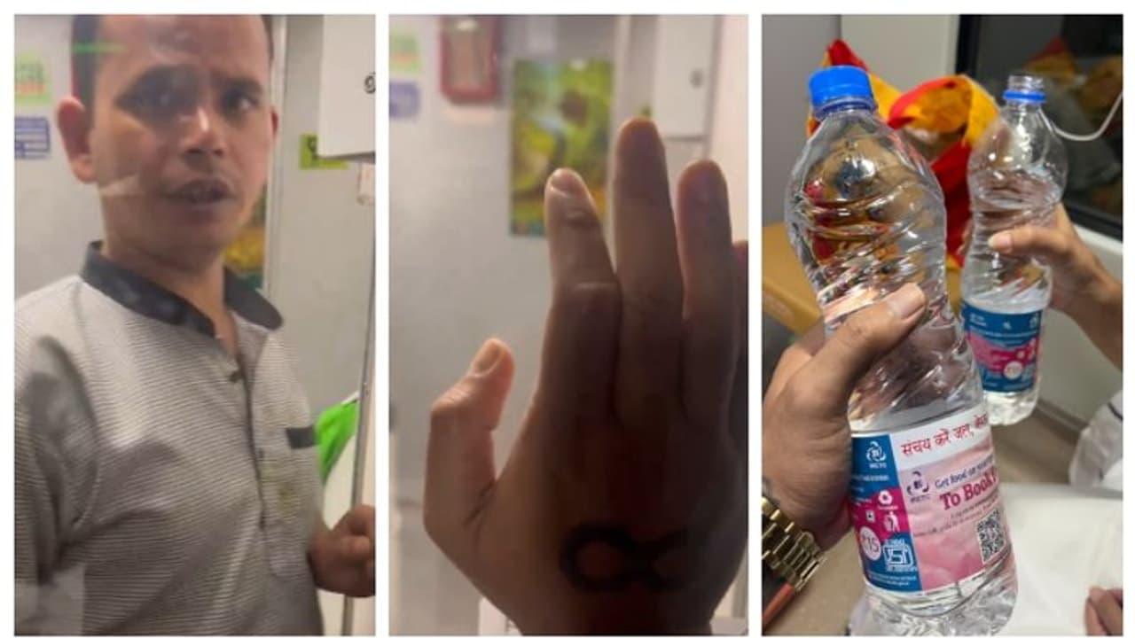 'കുടിവെള്ളം പോലും തരുന്നില്ല'; രാത്രി യാത്രയ്ക്കിടെ റെയിൽവേയിൽ വെള്ളം പോലും കിട്ടാനില്ലെന്ന പരാതി; വീഡിയോ വൈറൽ