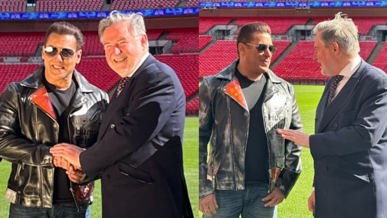 'Tiger is Alive', UK MP Barry Gardiner shares pictures as he meets Salman Khan in London