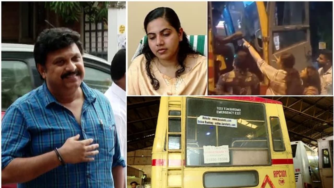 മേയർ ഡ്രൈവർ തർക്കം: മന്ത്രി ഗണേഷിന്റെ ഇടപെടൽ, ബസിലെ സിസിടിവി മെമ്മറി കാർഡ് കാണാതായതിൽ അന്വേഷണം 