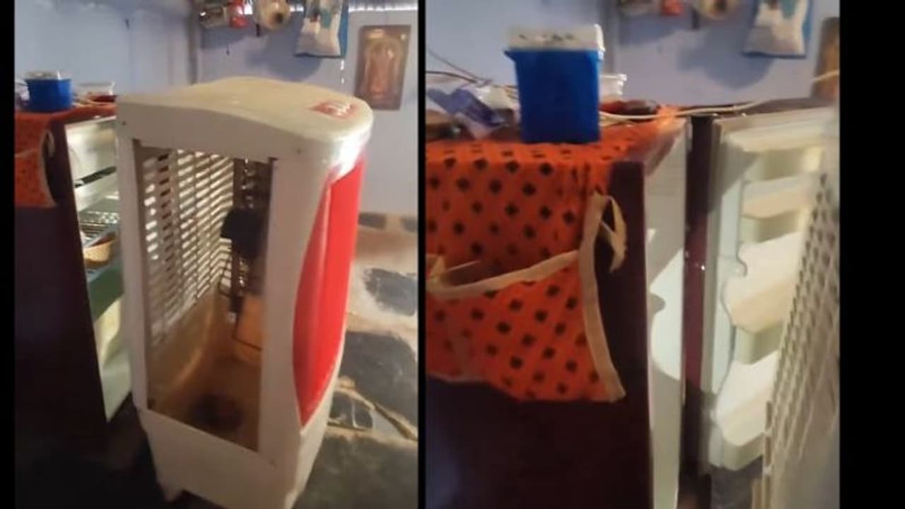 Viral Video: వాట్ ఏ ఐడియా సర్‌జీ.! ఫ్రిడ్జ్ ను ఇలా కూడా వాడొచ్చా.. !!