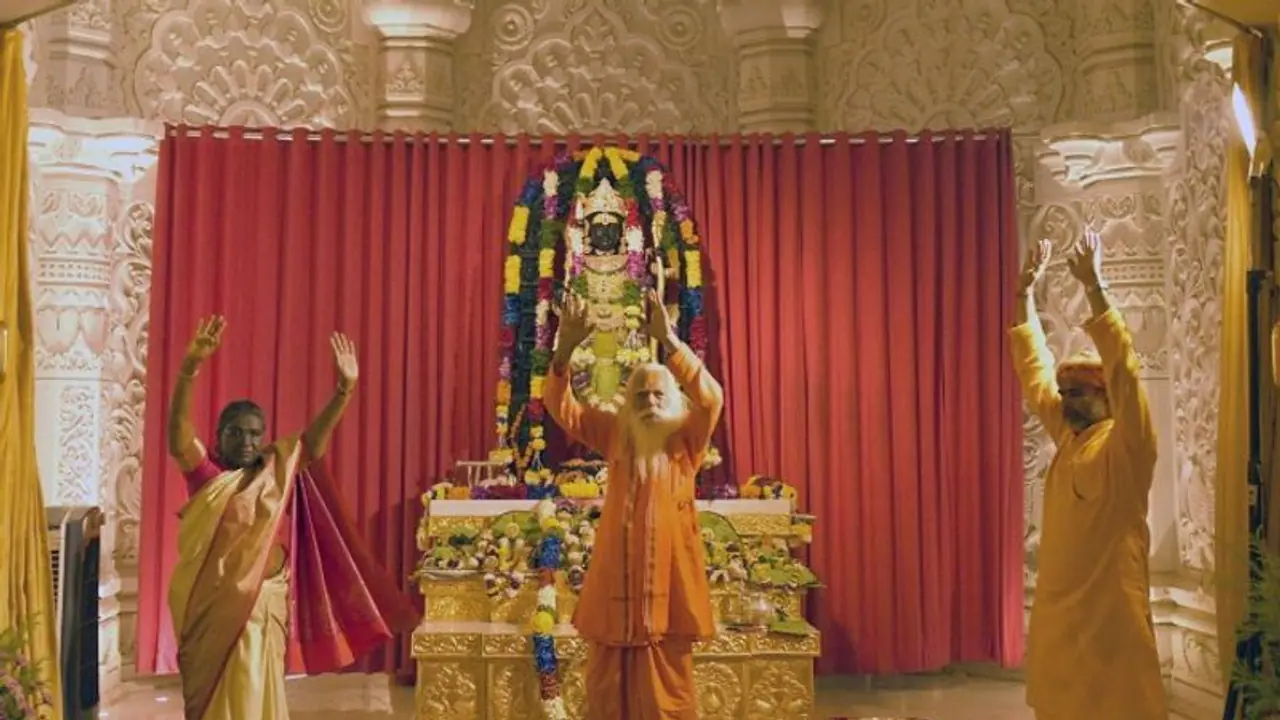 President Droupadi Murmu pays obeisance at Ram temple in Ayodhya; see photos and video