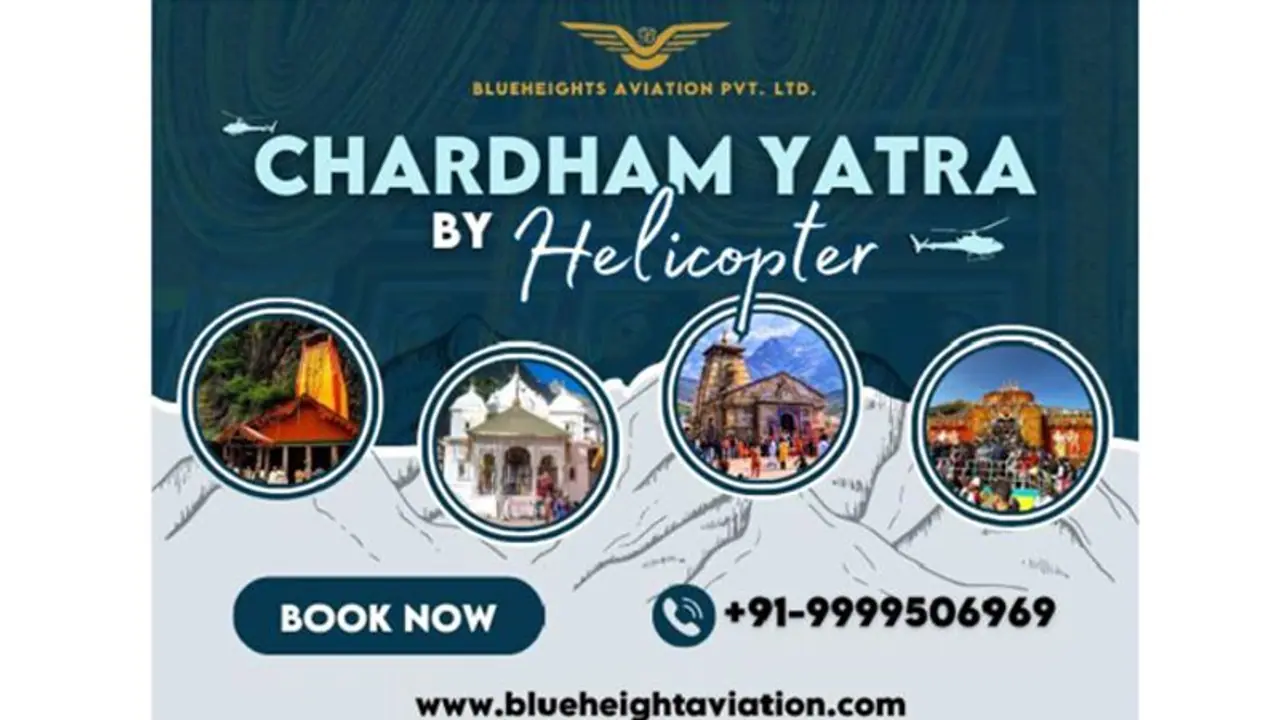 Explore Char Dham Yatra & Do Dham Yatra by helicopter, mark the spiritual essence with Blueheights Aviation Explore Char Dham Yatra & Do Dham Yatra by helicopter, mark the spiritual essence with Blueheights Aviation