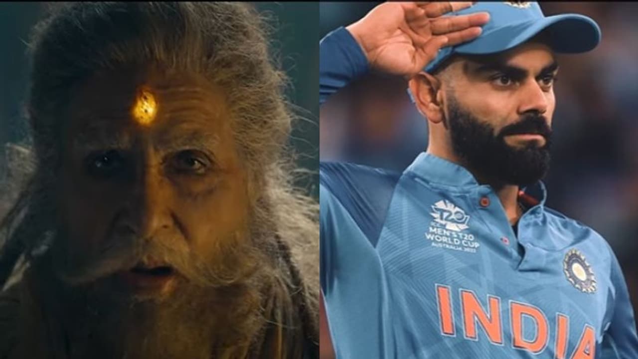WATCH: Amitabh Bachchan dresses up as Ashwatthama, sends wishes to Indian cricket men ahead of T20 World Cup WATCH: Amitabh Bachchan dresses up as Ashwatthama, sends wishes to Indian cricket men ahead of T20 World Cup