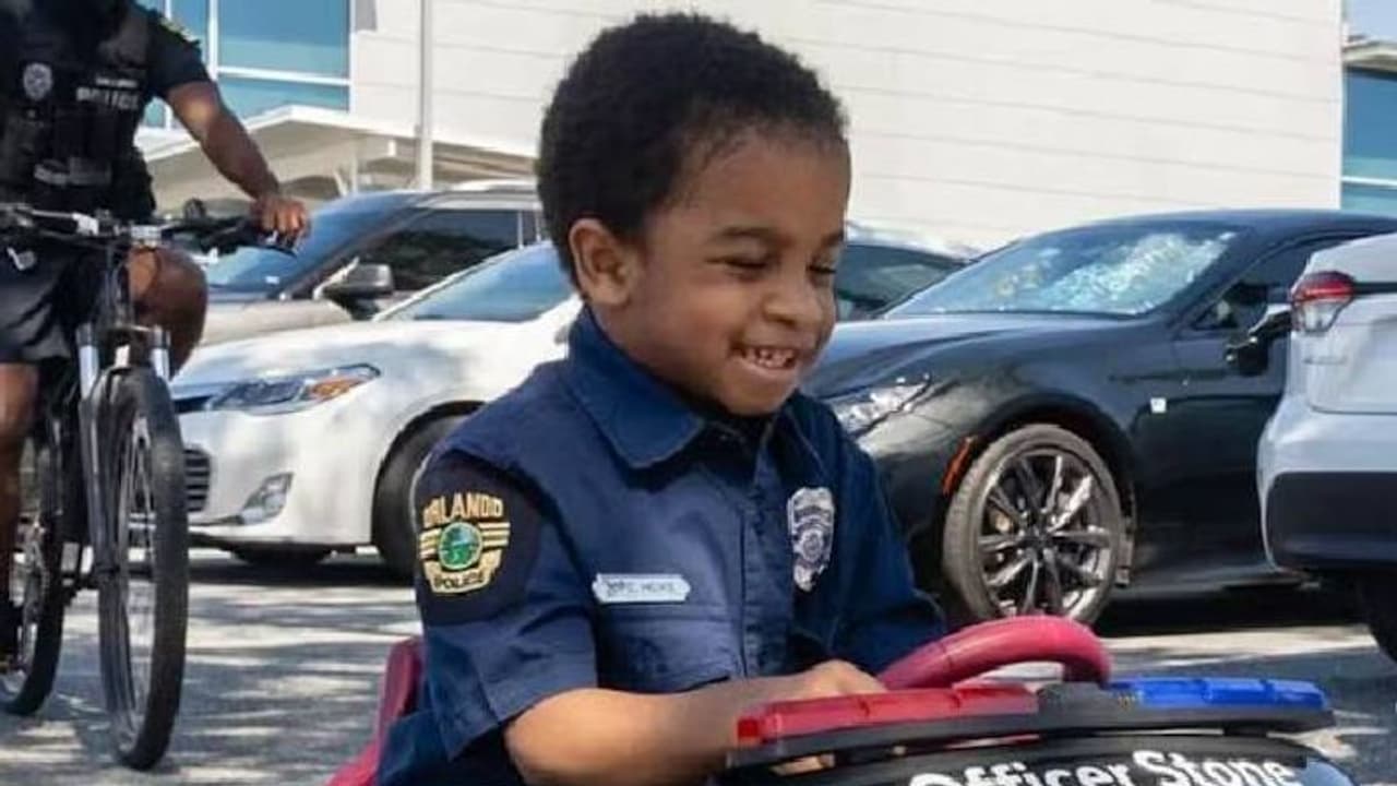 നാലുവയസുകാരൻ പൊലീസുദ്യോ​ഗസ്ഥനായി, ഡിപാർട്‍മെന്റിനെ ഒന്നാകെ അഭിനന്ദിച്ച് നെറ്റിസൺസ്