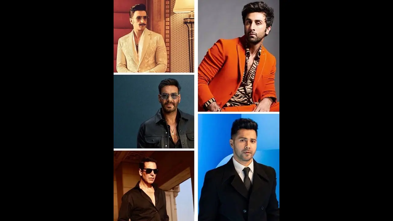 Ranveer Singh to Ranbir Kapoor: 5 top actors in the country