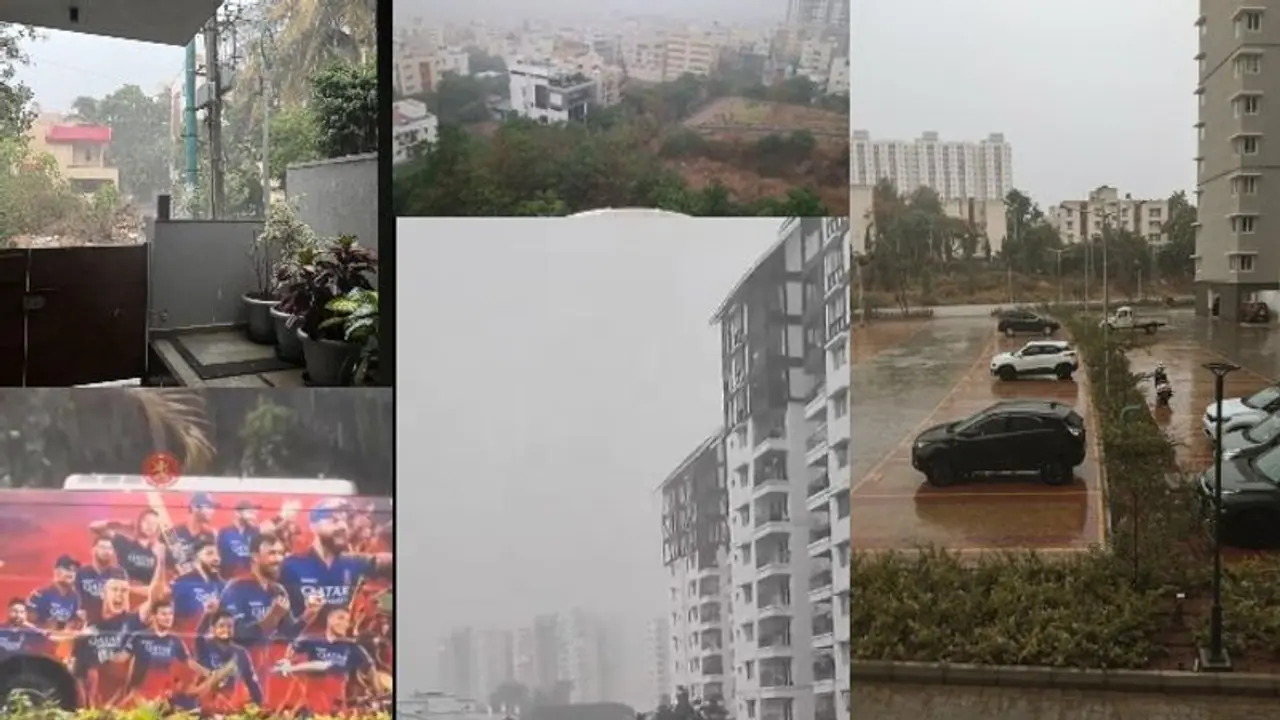 Rainfall mayhem: Bengaluru rains create chaos in traffic, Yellow alert issued in Karnataka for 6 days