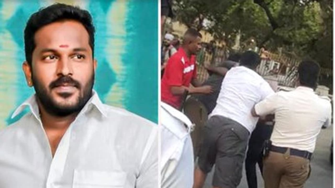 நடுரோட்டில் ரெஸ்டாரண்ட் உரிமையாளரை விரட்டி விரட்டி தாக்கிய பாஜக நிர்வாகி உட்பட 3 பேர் கைது.. என்ன காரணம்?