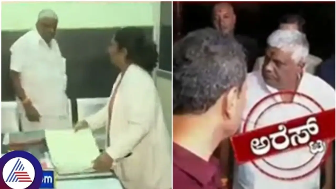 ಹಾಸನ ಕಾಮಕಾಂಡ; ಸಂತ್ರಸ್ತೆ ಕಿಡ್ನಾಪ್ ಮಾಡಿ ತಗ್ಲಾಕೊಂಡ ಹೆಚ್.ಡಿ. ರೇವಣ್ಣ ಅರೆಸ್ಟ್, ಇನ್ಮುಂದೆ ಜೈಲೇ ಗತಿ! ಹಾಸನ ಕಾಮಕಾಂಡ; ಸಂತ್ರಸ್ತೆ ಕಿಡ್ನಾಪ್ ಮಾಡಿ ತಗ್ಲಾಕೊಂಡ ಹೆಚ್.ಡಿ. ರೇವಣ್ಣ ಅರೆಸ್ಟ್, ಇನ್ಮುಂದೆ ಜೈಲೇ ಗತಿ!