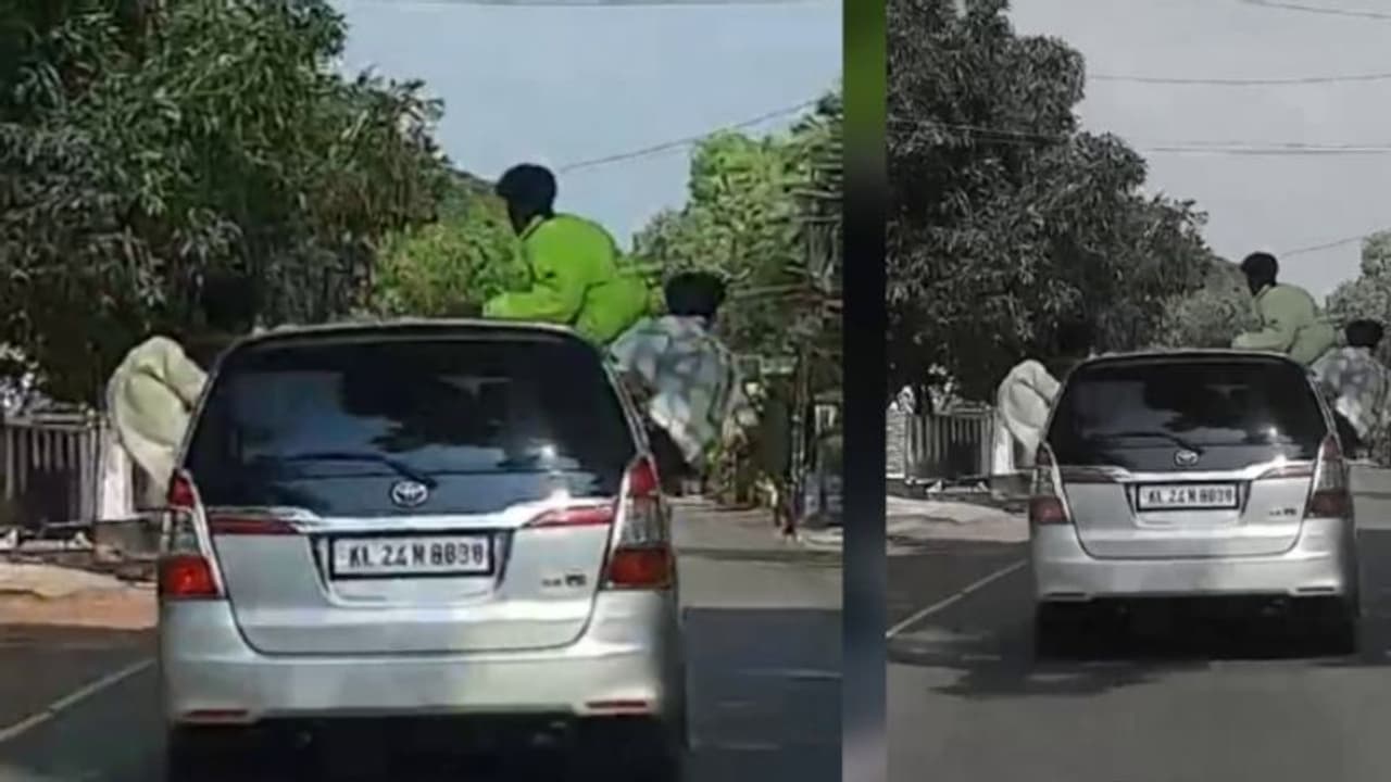 തീരുമ്പോൾ തീരുമ്പോൾ പണി! സഹായത്തിനായി മെഡിക്കൽ കോളജിന് 5 പേരെ നൽകി എംവിഡി; ഇന്നോവയിലെ സാഹസിക യാത്രയ്ക്ക് ശിക്ഷ തീരുമ്പോൾ തീരുമ്പോൾ പണി! സഹായത്തിനായി മെഡിക്കൽ കോളജിന് 5 പേരെ നൽകി എംവിഡി; ഇന്നോവയിലെ സാഹസിക യാത്രയ്ക്ക് ശിക്ഷ