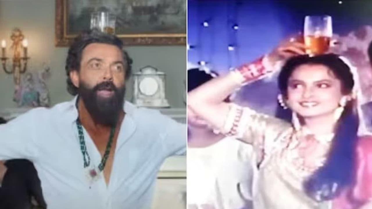 (WATCH) Before Bobby Deol, Rekha did Animal's 'Jamal Kudu' hook step like a pro