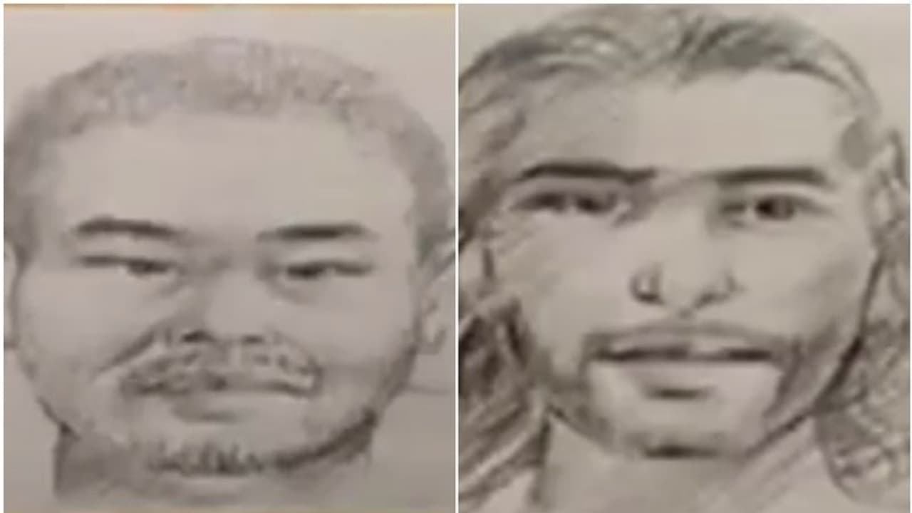 പൂഞ്ച് ഭീകരാക്രമണം; 2 ഭീകരരുടെ രേഖാചിത്രം പുറത്ത് വിട്ട് സൈന്യം, പിടികൂടാൻ സഹായിക്കുന്നവർക്ക് 20 ലക്ഷം രൂപ പൂഞ്ച് ഭീകരാക്രമണം; 2 ഭീകരരുടെ രേഖാചിത്രം പുറത്ത് വിട്ട് സൈന്യം, പിടികൂടാൻ സഹായിക്കുന്നവർക്ക് 20 ലക്ഷം രൂപ